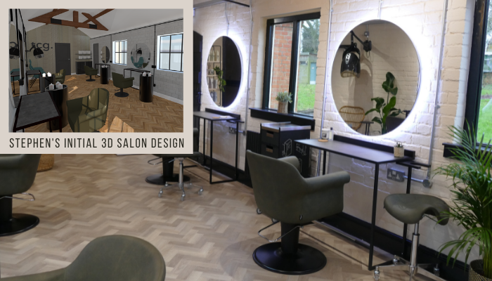 Salon Design: The Curl Girl